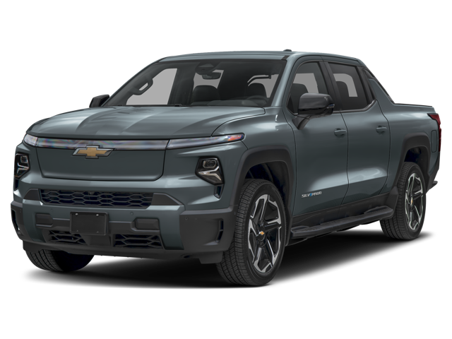 Black chevy ev truck