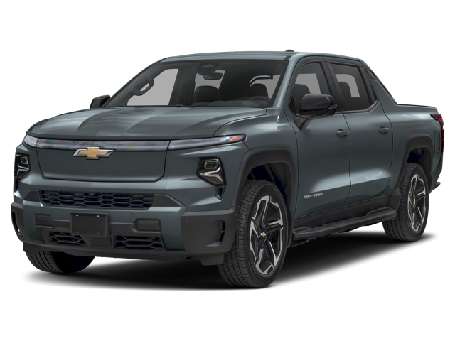 Black chevy ev truck