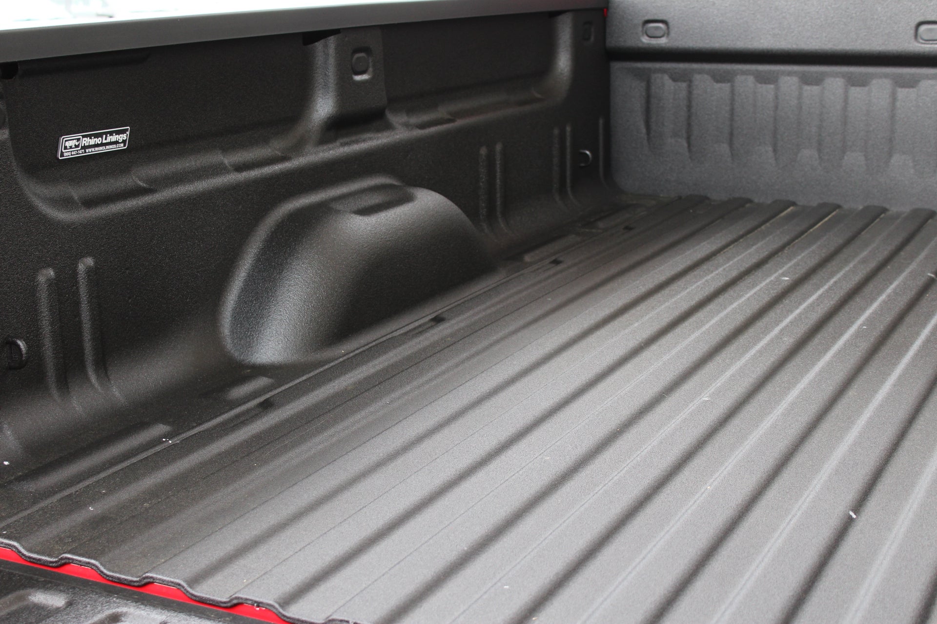 Bed of a pick up truck